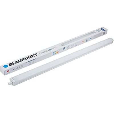Blaupunkt Lámpara LED de 36 W, 120 cm, 110 lm/W, IP65, la posibilidad de conexión en serie para luz diurna industrial. Blaupunkt Lámpara LED de 36 W, 120 cm, 110 lm/W, IP65, la posibilidad de conexión en serie para luz diurna industrial.