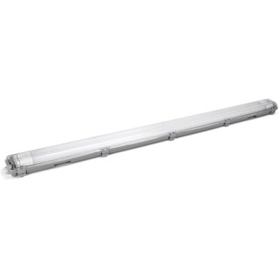AIGOSTAR Lámpara de Techo Estanca de 2 Luces con T8 LED 120cm - Interior/Exterior AIGOSTAR Lámpara de Techo Estanca de 2 Luces con T8 LED 120cm - Interior/Exterior
