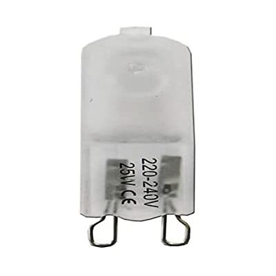 CLAR ILUMINACION LAMPARA HALOGENA G-9 60W MATE 220/240V EDM marca CLAR ILUMINACION LAMPARA HALOGENA G-9 60W MATE 220/240V EDM marca