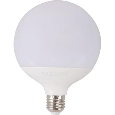 Aigostar Bombilla LED G120 E27 20W, alta eficiencia energética, larga duración, ideal para iluminación general en hogares y oficinas. Aigostar Bombilla LED G120 E27 20W, alta eficiencia energética, larga duración, ideal para iluminación general en hogares y oficinas.