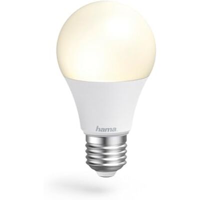 Hama Bombilla LED Inteligente Regulable (E27, 9W, 16 millones de colores, Control a Través de la APP, Compatible con Alexa y Google Home) Color Multicolor Personalizable Hama Bombilla LED Inteligente Regulable (E27, 9W, 16 millones de colores, Control a Través de la APP, Compatible con Alexa y Google Home) Color Multicolor Personalizable