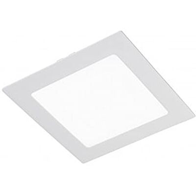 wonderlamp , Lámpara downlight LED, 20 W, luz blanca, 4200º K, 1480 lm, aluminio, 22,5 x 22,5 cm, color blanco wonderlamp , Lámpara downlight LED, 20 W, luz blanca, 4200º K, 1480 lm, aluminio, 22,5 x 22,5 cm, color blanco