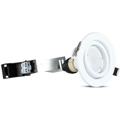 V-TAC GU10 luz de ubicación con montaje cuerpo blanco 6400K 3pcs/paquete V-TAC GU10 luz de ubicación con montaje cuerpo blanco 6400K 3pcs/paquete