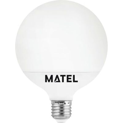 matel Bombilla led e27 Globo g120 18w 1800 lumenes matel Bombilla led e27 Globo g120 18w 1800 lumenes