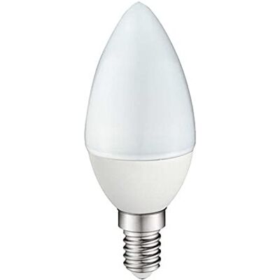 wonderlamp Pack 10 x Bombilla led SMD Vela e14,4w,luz Neutra (4200º k),300 LM,25000 Horas, ángulo de luz: 180º Encendido instantaneo wonderlamp Pack 10 x Bombilla led SMD Vela e14,4w,luz Neutra (4200º k),300 LM,25000 Horas, ángulo de luz: 180º Encendido instantaneo