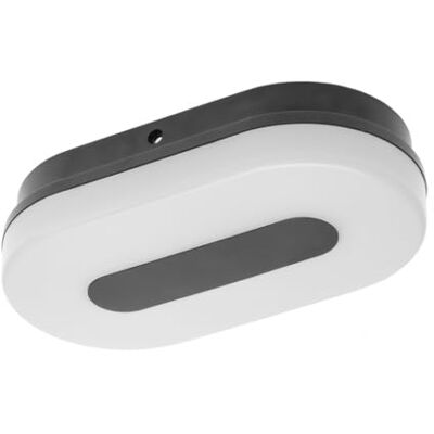 GTV Lámpara LED Twist 10 W, 750 lm, 175-250 V CA, Ra>80, IP65, IK08, 120°, 4000 K, ovalada. GTV Lámpara LED Twist 10 W, 750 lm, 175-250 V CA, Ra>80, IP65, IK08, 120°, 4000 K, ovalada.