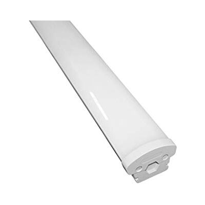 CEGASA REGLETA LED 50W IP65 100LM/W 1,5 M 6500K, Negro, Estandar CEGASA REGLETA LED 50W IP65 100LM/W 1,5 M 6500K, Negro, Estandar