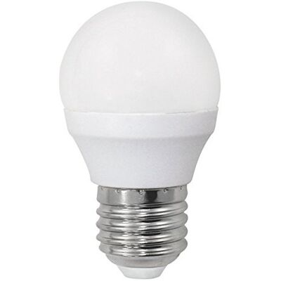 wonderlamp Bombilla LED SMD esférica Rosca E27 alta potencia, 4 W, Luz calida (3000º K), 300 lm, 25000 horas, Ángulo de luz : 180º Encendido instantaneo (100% luz 0,5s) wonderlamp Bombilla LED SMD esférica Rosca E27 alta potencia, 4 W, Luz calida (3000º K), 300 lm, 25000 horas, Ángulo de luz : 180º Encendido instantaneo (100% luz 0,5s)