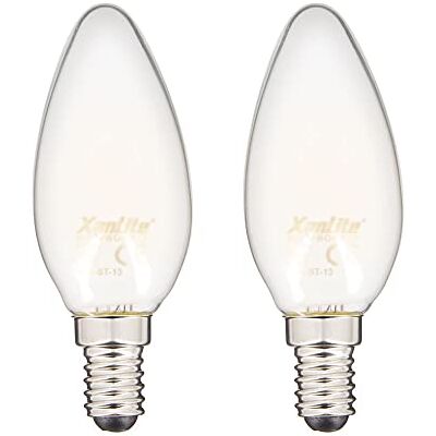 Xanlite Bombilla LED filamento llama casquillo E14 806lm blanco cálido Clásico Clase A++- Bajo consumo Fácil instalación Xanlite Bombilla LED filamento llama casquillo E14 806lm blanco cálido Clásico Clase A++- Bajo consumo Fácil instalación
