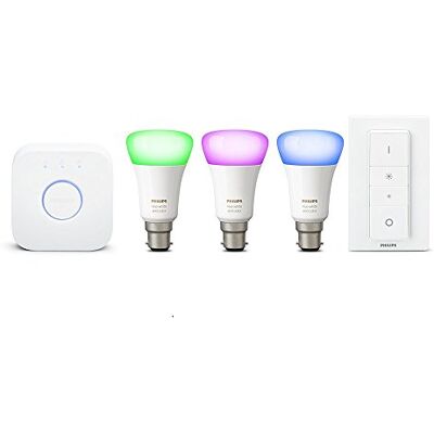Philips 2 focos white and colour ambiance LED 6,5 W E14 de luz blanca y coloreada para el sistema personal de iluminación inalámbrica Philips 2 focos white and colour ambiance LED 6,5 W E14 de luz blanca y coloreada para el sistema personal de iluminación inalámbrica