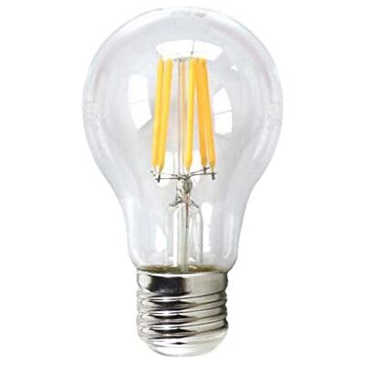 SILVER ELECTRONICS Bombilla LED filamento estándar 6W E27 5000K SILVER ELECTRONICS Bombilla LED filamento estándar 6W E27 5000K