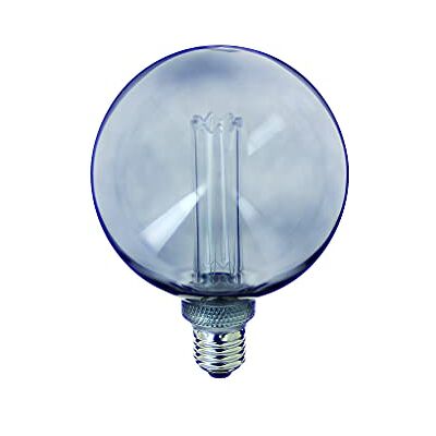 Xanlite Bombilla LED decorativa holograma globo cristal ahumado casquillo E27 blanco cálido Xanlite Bombilla LED decorativa holograma globo cristal ahumado casquillo E27 blanco cálido