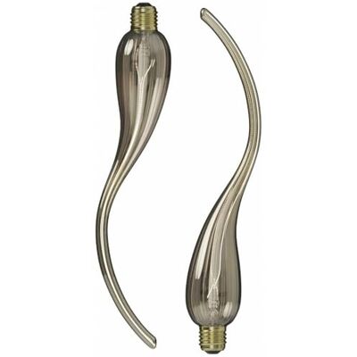 CALEX Lámpara LED Lamda XXL de 45 mm de diámetro, regulable, casquillo E27, 4 W, 2100 K, 140 lm, clase energética A-2, cristal, 4 W, talla única CALEX Lámpara LED Lamda XXL de 45 mm de diámetro, regulable, casquillo E27, 4 W, 2100 K, 140 lm, clase energética A-2, cristal, 4 W, talla única