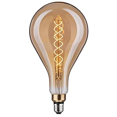 Paulmann Lámpara LED 1879 BigDrop filamento blanco cálido 400lm 7W regulable Oro vintage 1800 K fuente de luz E27 Paulmann Lámpara LED 1879 BigDrop filamento blanco cálido 400lm 7W regulable Oro vintage 1800 K fuente de luz E27