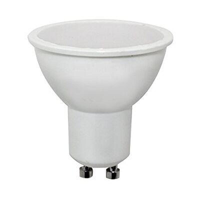 wonderlamp Pack 10 x bombilla led smd alta potencia gu10 cristal mate,4w,luz neutra (4000º k),300 lm,25000 horas,ángulo de luz :120º wonderlamp Pack 10 x bombilla led smd alta potencia gu10 cristal mate,4w,luz neutra (4000º k),300 lm,25000 horas,ángulo de luz :120º