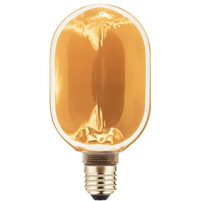 GTV Bombilla LED Glow O100 E27 4 W 190 lm 1800 K Ámbar Blanco Cálido 230 V 320° Retro Vintage Decoración GTV Bombilla LED Glow O100 E27 4 W 190 lm 1800 K Ámbar Blanco Cálido 230 V 320° Retro Vintage Decoración