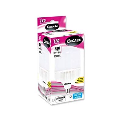 CEGASA LAMPARA LED Tubular 100W 8500LM 6500K E40 Caja, Negro, Estandar CEGASA LAMPARA LED Tubular 100W 8500LM 6500K E40 Caja, Negro, Estandar