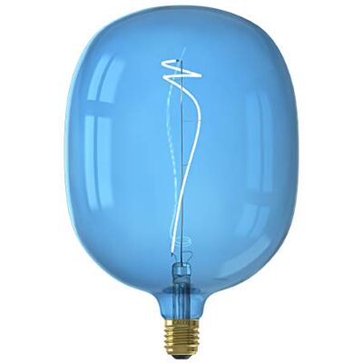 CALEX Lámpara LED Colors Avesta Azul Zafiro, diámetro de 170 mm, Regulable, Casquillo E27, 4 W, 2700 K, 80 LM, Clase energética B CALEX Lámpara LED Colors Avesta Azul Zafiro, diámetro de 170 mm, Regulable, Casquillo E27, 4 W, 2700 K, 80 LM, Clase energética B