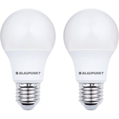 Blaupunkt E27 Lámpara LED (9 W, 900 lúmenes, esmerilado, 4000 K, color Sustituye a 80 W, encendido instantáneo, forma A60 esmerilada, haz de 230 grados, para cocina, encimeras y oficina Blaupunkt E27 Lámpara LED (9 W, 900 lúmenes, esmerilado, 4000 K, color Sustituye a 80 W, encendido instantáneo, forma A60 esmerilada, haz de 230 grados, para cocina, encimeras y oficina