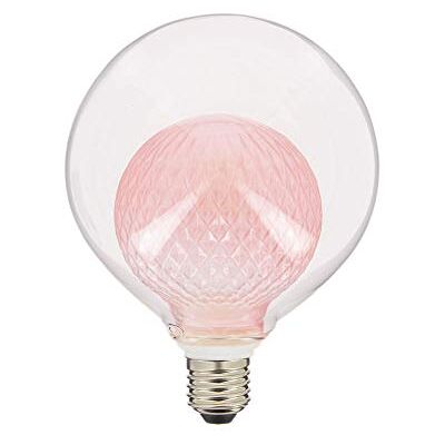 Xanlite Bombilla LED Decorativa Doble Cristal Rosa G125 Casquillo E27 Bombilla LED E27 Vintage Ángulo de Iluminación 320°, Bombilla LED Vintage E27 3W 250 lm, una compra clara y bien informada Xanlite Bombilla LED Decorativa Doble Cristal Rosa G125 Casquillo E27 Bombilla LED E27 Vintage Ángulo de Iluminación 320°, Bombilla LED Vintage E27 3W 250 lm, una compra clara y bien informada