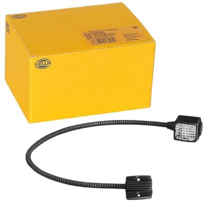 HELLA Luz de lectura Halógena 12V 6.0W T4W montaje exterior Color de tulipa: transparente interior Cant.: 1 HELLA Luz de lectura Halógena 12V 6.0W T4W montaje exterior Color de tulipa: transparente interior Cant.: 1
