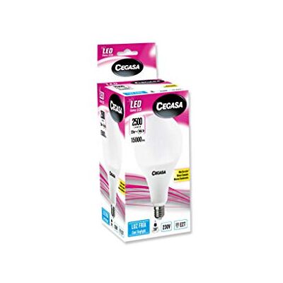 CEGASA LAMPARA LED STD 20-150W 2500 LM E27 Fria Caja, Negro, Estandar CEGASA LAMPARA LED STD 20-150W 2500 LM E27 Fria Caja, Negro, Estandar