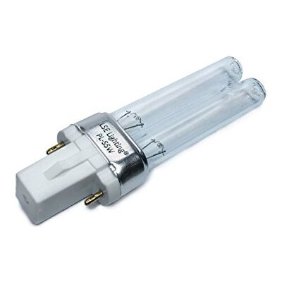 Lse Lighting Bombilla UV de 5 W para Aquatop Il5Uv en línea R5Wuv-Sq Lse Lighting Bombilla UV de 5 W para Aquatop Il5Uv en línea R5Wuv-Sq