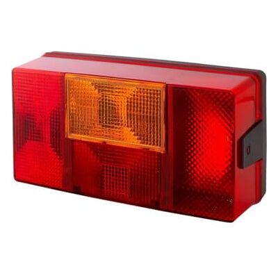 HELLA Piloto posterior,Lámparas incandescentes,12,24V,Montaje,Color de tulipa: rojo,amarillo,Conector: Conector plano,izquierda,Cantidad: 1 HELLA Piloto posterior,Lámparas incandescentes,12,24V,Montaje,Color de tulipa: rojo,amarillo,Conector: Conector plano,izquierda,Cantidad: 1