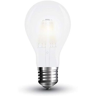V-TAC Bombilla LED filamento (4 W, E27, VT-1934, plástico, y otros materiales, 4 W), color blanco V-TAC Bombilla LED filamento (4 W, E27, VT-1934, plástico, y otros materiales, 4 W), color blanco
