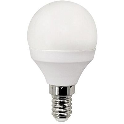 wonderlamp Bombilla led alta potencia e14 esférica,6w,luz cálida (3000º k),640 lm, ángulo de luz: 220º encendido instantáneo. wonderlamp Bombilla led alta potencia e14 esférica,6w,luz cálida (3000º k),640 lm, ángulo de luz: 220º encendido instantáneo.