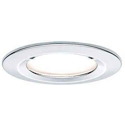 Paulmann Luminaria empotrable LED Premium Coin Slim regulable, redonda, fija 3x6,8 W 2700 K 230 V 51 mm cromo/aluminio, foco, lámpara empotrable Paulmann Luminaria empotrable LED Premium Coin Slim regulable, redonda, fija 3x6,8 W 2700 K 230 V 51 mm cromo/aluminio, foco, lámpara empotrable