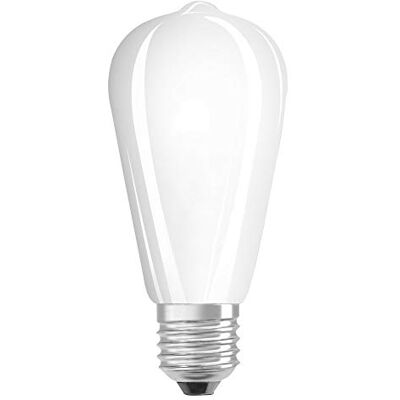 OSRAM LED Retrofit CLASSIC ST Lote de 10 x Bombilla LED, Casquillo E27, 2700 K, 6,50 W, Equivalente a 60W, Blanco cálido OSRAM LED Retrofit CLASSIC ST Lote de 10 x Bombilla LED, Casquillo E27, 2700 K, 6,50 W, Equivalente a 60W, Blanco cálido