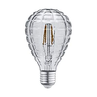 TRIO Leuchten Bombilla LED de filamento de cristal, casquillo E27, 4 W, 3000 K, 140 lúmenes, TRIO Leuchten Bombilla LED de filamento de cristal, casquillo E27, 4 W, 3000 K, 140 lúmenes,