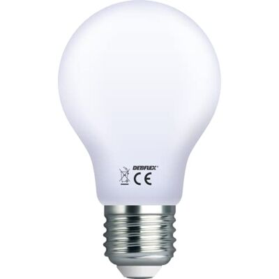 DEBFLEX Bombilla LED S19 A60 (Cristal Claro, 4 W, E27, 4000 K) DEBFLEX Bombilla LED S19 A60 (Cristal Claro, 4 W, E27, 4000 K)