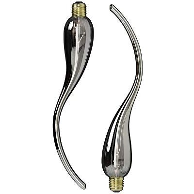 CALEX Bombilla LED regulable de cristal 4 W titanio CALEX Bombilla LED regulable de cristal 4 W titanio
