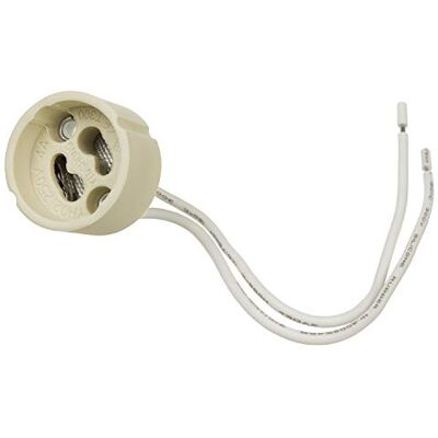 Maclean MCE428 GU10 Juego de 10 zócalos cerámicos, casquillos de cerámica para bombillas halógenas y LED, con cable de 14 cm, 250 V, 2A (10 unidades) Maclean MCE428 GU10 Juego de 10 zócalos cerámicos, casquillos de cerámica para bombillas halógenas y LED, con cable de 14 cm, 250 V, 2A (10 unidades)