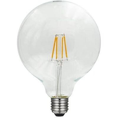 LAES Bombilla Globo Filamento LED E27, 4 W, 125 X 175 mm LAES Bombilla Globo Filamento LED E27, 4 W, 125 X 175 mm