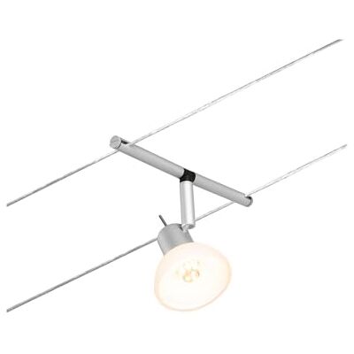 Paulmann Spot Sheela Sistema de Cableado, Corduo, Corriente Continua, Máx. 10 W, Bombilla Tipo GU5,3, Sistema de Cableado, Bombillas No Incluidas, Material Plástico, Color Cromado Mate, 94431 Paulmann Spot Sheela Sistema de Cableado, Corduo, Corriente Continua, Máx. 10 W, Bombilla Tipo GU5,3, Sistema de Cableado, Bombillas No Incluidas, Material Plástico, Color Cromado Mate, 94431