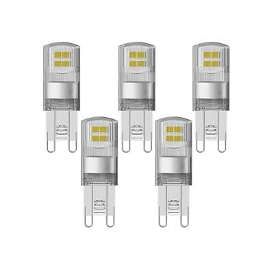 PRENDELUZ Lámpara LED G9 4,2W 2700K, base de tipo G9, ideal para iluminación cálida en hogares y oficinas. PRENDELUZ Lámpara LED G9 4,2W 2700K, base de tipo G9, ideal para iluminación cálida en hogares y oficinas.