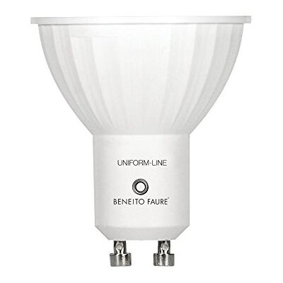 BENEITO FAURE Beneito&Fauré Bombilla Led 6 Watios Uniform Line. Casquillo GU10, color de Luz 4000K y 430 Lumenes) BENEITO FAURE Beneito&Fauré Bombilla Led 6 Watios Uniform Line. Casquillo GU10, color de Luz 4000K y 430 Lumenes)