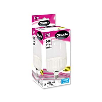 CEGASA LAMPARA LED Tubular 30W 2400LM 4000K E27 Caja, Negro, Estandar CEGASA LAMPARA LED Tubular 30W 2400LM 4000K E27 Caja, Negro, Estandar