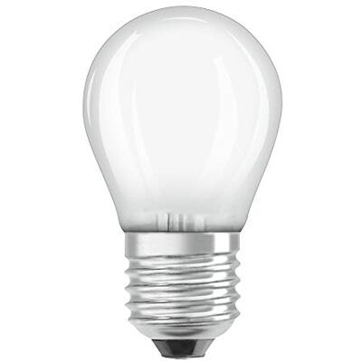 OSRAM LED STAR CLASSIC P Lote de 10 x Bombilla LED, Casquillo E14, 2700 K, 3,30 W, Equivalente a 25W, mate, Blanco cálido OSRAM LED STAR CLASSIC P Lote de 10 x Bombilla LED, Casquillo E14, 2700 K, 3,30 W, Equivalente a 25W, mate, Blanco cálido
