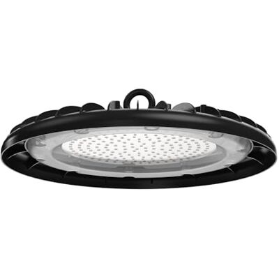 Velamp WELLS Highbay LED 150W, DOB, 18000 lúmenes en aluminio. Negro Velamp WELLS Highbay LED 150W, DOB, 18000 lúmenes en aluminio. Negro