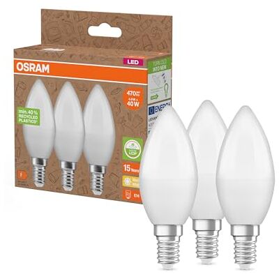 OSRAM 4099854340314 LED E14 4.9W Blanco cálido - Lámpara LED OSRAM 4099854340314 LED E14 4.9W Blanco cálido - Lámpara LED