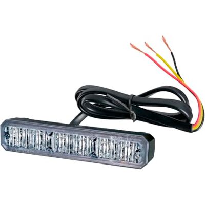 HELLA LED-Luz de aviso, de destellos BST 12/24V rojo montaje exterior/Conexión roscada Cable: 860mm Conector: extremos de cable abiertos Juego HELLA LED-Luz de aviso, de destellos BST 12/24V rojo montaje exterior/Conexión roscada Cable: 860mm Conector: extremos de cable abiertos Juego