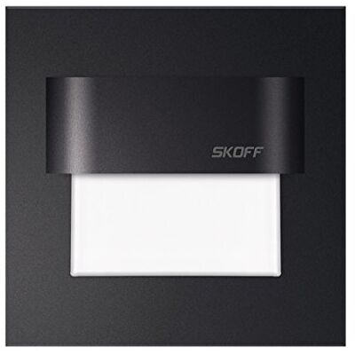 Skoff Tango de aluminio de colour negro foco LED de luz blanca cálida/blanco frío de/colour azul Skoff Tango de aluminio de colour negro foco LED de luz blanca cálida/blanco frío de/colour azul