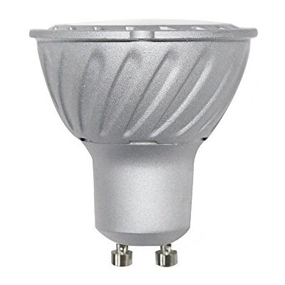 wonderlamp Bombilla GU10 LED COB 8 W alta potencia, 3000º K, 710 lm, color gris wonderlamp Bombilla GU10 LED COB 8 W alta potencia, 3000º K, 710 lm, color gris