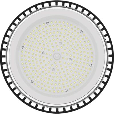 Berger + Schröter GmbH Berger & Schröter Foco LED UFO High Bay Light para interiores (200 W, clase de eficiencia energética D, 24000 lúmenes, 6500 K, luz blanca, IP66, iluminación industrial Berger + Schröter GmbH Berger & Schröter Foco LED UFO High Bay Light para interiores (200 W, clase de eficiencia energética D, 24000 lúmenes, 6500 K, luz blanca, IP66, iluminación industrial