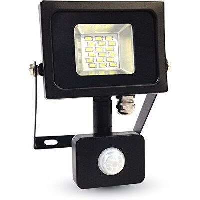 V-TAC Foco LED A, metal, 10 W, integrado, color negro V-TAC Foco LED A, metal, 10 W, integrado, color negro
