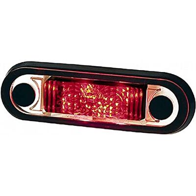 HELLA Luz de gálibo LED 12/24V Montaje Color de tulipa: transparente Cable: 500mm Cant.: 30 HELLA Luz de gálibo LED 12/24V Montaje Color de tulipa: transparente Cable: 500mm Cant.: 30